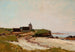 De oude molen bij de zee in Concarneau, Bretagne - Henry Orne Ryder — weergave van het kunstwerk