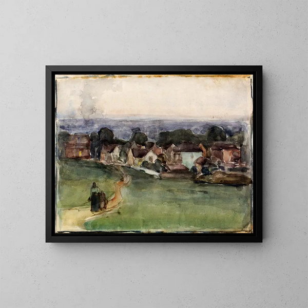 Kansas City, Kansas - Henry Ossawa Tanner — framed artwork on a wall