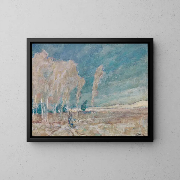 Scene of Algiers - Henry Ossawa Tanner — framed artwork on a wall