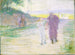 Studie voor de vlucht in Egypte - Henry Ossawa Tanner — weergave van het kunstwerk