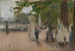 L'homme qui louait des bateaux - Henry Ossawa Tanner — weergave van het kunstwerk