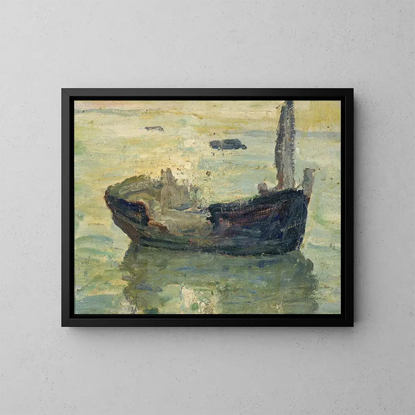 The Shipwreck - Henry Ossawa Tanner — framed artwork on a wall