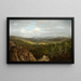 Het Belvédère - Henry P. Hunt — ingelijst kunstwerk aan de muur