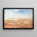 Uitzicht op de tempel van Karnak vanaf het heilige meer - Henry Roderick Newman — ingelijst kunstwerk aan de muur