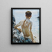 Studie van het strand - Henry Scott Tuke — ingelijst kunstwerk aan de muur
