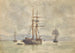 Sailboats at Anchor - Henry Scott Tuke — artwork view
