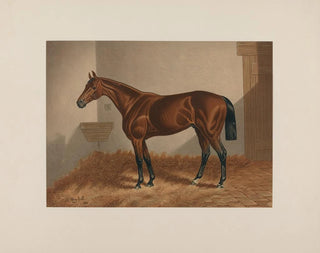 Paard van Ten Broeck Bay - Henry Stull — weergave van het kunstwerk