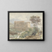 Landschap bij Vietri - Henry Swinburne — ingelijst kunstwerk aan de muur