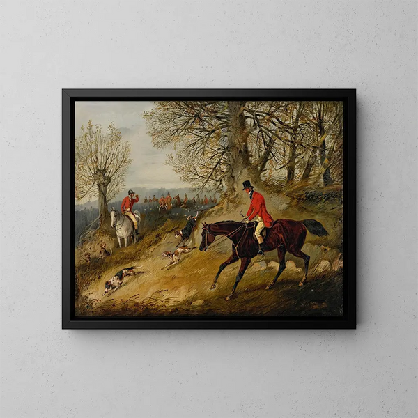 Parti - Henry Thomas Alken — framed artwork on a wall