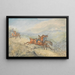 Afkomstig van een kanon - Henry Thomas Alken — ingelijst kunstwerk aan de muur