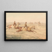 Twee ruiters die galopperende paarden oefenen - Henry Thomas Alken — ingelijst kunstwerk aan de muur