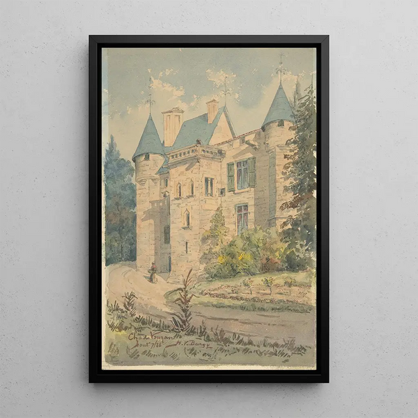 Henry Victor Burgy - Chteau de Vouzan.webp