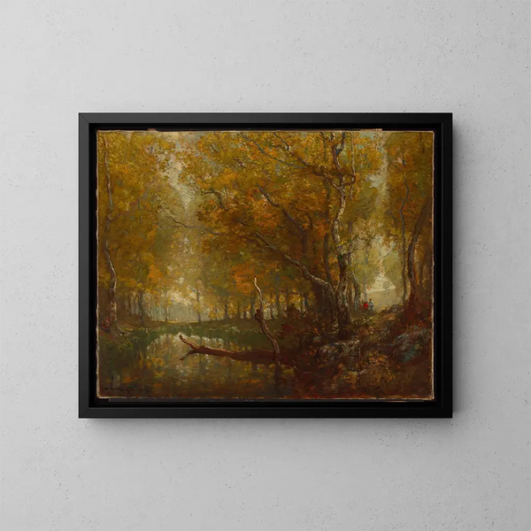 Étang de Bradbury n° 2 - Henry Ward Ranger — framed artwork on a wall