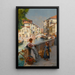 San Trovaso Venise - Henry Woods — ingelijst kunstwerk aan de muur