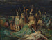 Alexandre huilend Darius - Henry de Groux — weergave van het kunstwerk