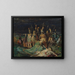 Alexandre huilend Darius - Henry de Groux — ingelijst kunstwerk aan de muur