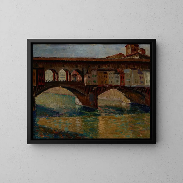 Florence - Henryk Dietrich — ingelijst kunstwerk aan de muur