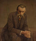 Portret van de vader van de kunstenaar - Henryk Grombecki — weergave van het kunstwerk