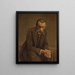 Portret van de vader van de kunstenaar - Henryk Grombecki — ingelijst kunstwerk aan de muur