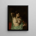 Maenad, vrouw semi-natuurlijk - Henryk Pitkowski — ingelijst kunstwerk aan de muur
