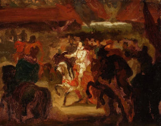 Henryk Rodakowski - Entry of Henry of Valois to Krakw sketch.webp