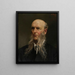 Portrait painting of Jan Konrad Oświęcimski - Henryka Beyer-Czerniewska — framed artwork on a wall
