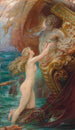 Idylle en haute mer - Herbert James Draper — weergave van het kunstwerk