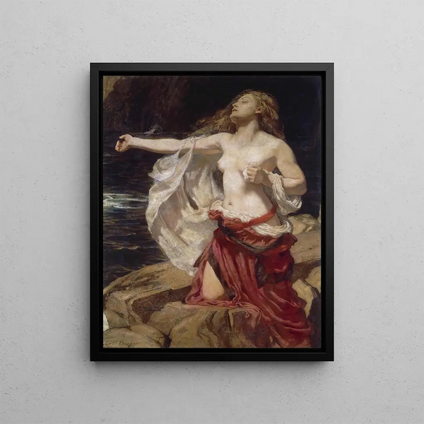 Ariane - Herbert James Draper — ingelijst kunstwerk aan de muur
