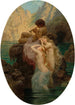 Melodieën van de zee - Herbert James Draper — weergave van het kunstwerk