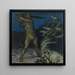 Hercule en de Hydra - Franz von Stuck — ingelijst kunstwerk aan de muur