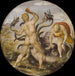 Hercules en de hydra van Lerna - Marco Marchetti — weergave van het kunstwerk