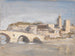 Pont d'Avignon - Hercules Brabazon Brabazon — weergave van het kunstwerk
