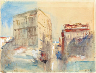Hercules Brabazon Brabazon - Palaces on the Grand Canal in Venice.webp