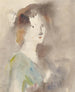 Portret van een vrouw - Hercules Brabazon Brabazon — weergave van het kunstwerk