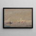 Venetië vanaf de lagune - Hercules Brabazon Brabazon — ingelijst kunstwerk aan de muur