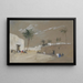 Dorp bij Luxor - Hercules Brabazon Brabazon — ingelijst kunstwerk aan de muur