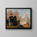 Portret van een familie, bekend als die van Dirk Janssen Bol en zijn vrouw Marritge Claesdr met hun kinderen - Herman Doncker — ingelijst kunstwerk aan de muur