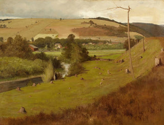 Landschap van Nieuw-Engeland - Herman Hartwich — weergave van het kunstwerk