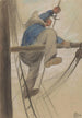 Matelot dans la mâture - Herman Heijenbrock — weergave van het kunstwerk