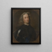 Karl 1654-1730 Landgraaf van Hessen-Kassel - Herman Hendrik de Quiter de Jonge — ingelijst kunstwerk aan de muur