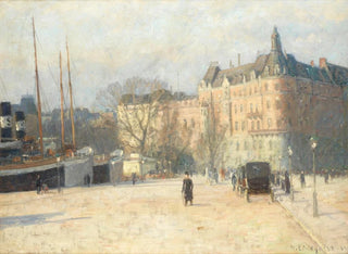 Herman Lindqvist - Spring stroll Nybroplan.webp