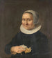 Portret van een vrouw - Herman Meynderts Doncker — weergave van het kunstwerk