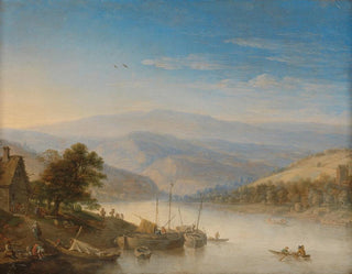 Herman Saftleven - Gezicht op de Rijn bij Andernach.webp