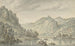De Rijn bij de Drachenfels - Herman Saftleven — weergave van het kunstwerk