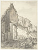 Ruïnes van een gebouw in Utrecht - Herman Saftleven — weergave van het kunstwerk