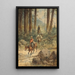 Convoi de mules - Herman Wendelborg Hansen — ingelijst kunstwerk aan de muur