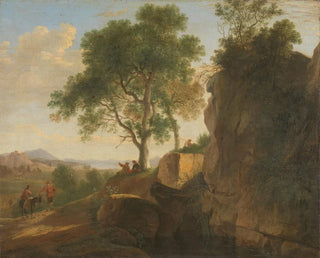 Italiaans landschap - Herman van Swanevelt — weergave van het kunstwerk