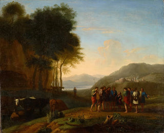 Herman van Swanevelt - Joseph Recounting his Dream to his Brothers.webp