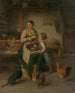 Brood snijden - Hermann Bever — weergave van het kunstwerk