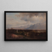 in de Witte Bergen - Hermann Fuechsel — ingelijst kunstwerk aan de muur